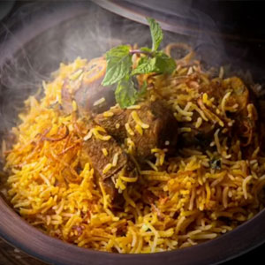 mutton biriyani
